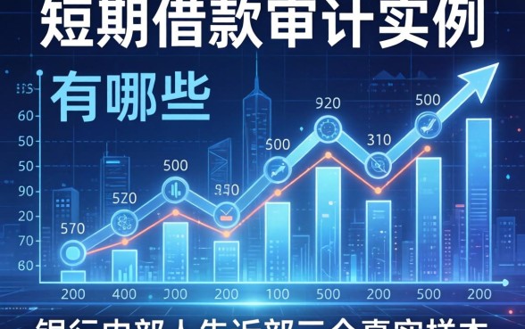 短期借款审计实例有哪些？银行内部人告诉你三个真实样本