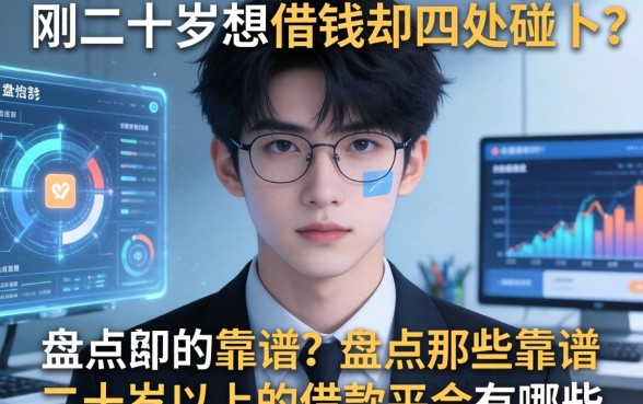 刚满二十岁想借钱却四处碰壁？盘点那些靠谱的二十岁以上的借款平台有哪些