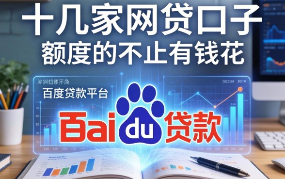 我翻了十几家网贷口子，发现百度贷款平台有额度的不止有钱花
