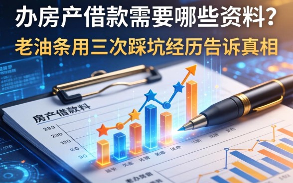 办房产借款需要哪些资料?老油条用三次踩坑经历告诉你真相