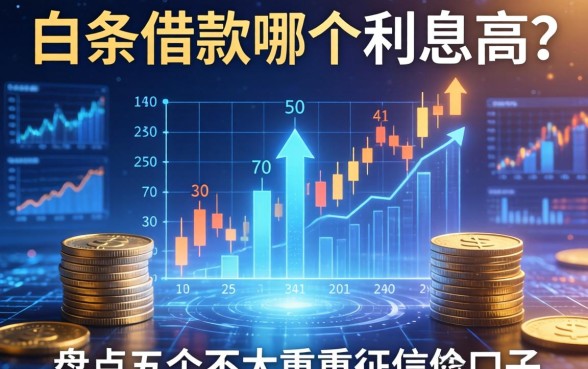 白条借款哪个利息高？盘点五个不太看重征信的口子