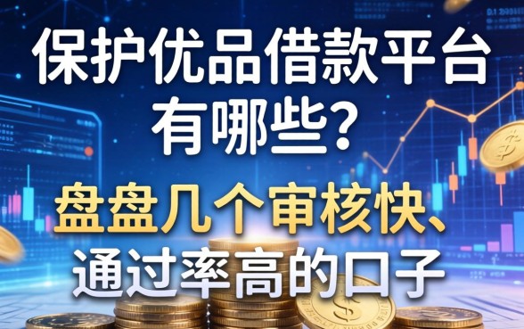 保护优品借款平台有哪些？盘点几个审核快、通过率高的口子