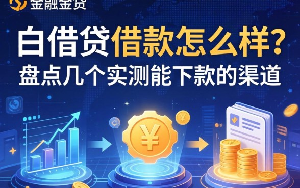 白借贷借款怎么样？盘点几个实测能下款的渠道