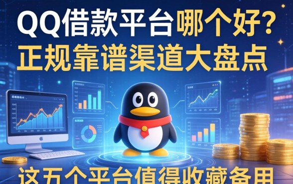 QQ借款平台哪个好？正规靠谱渠道大盘点，这五个平台值得收藏备用