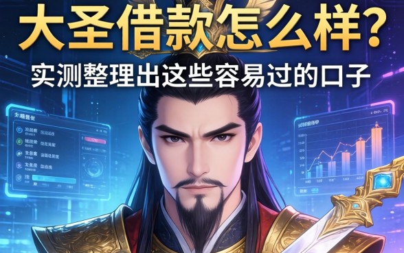 大圣借款怎么样？实测整理出这些容易过的口子