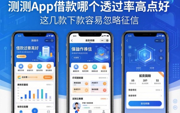 实测app借款哪个通过率高点好，这几款下款容易忽略征信