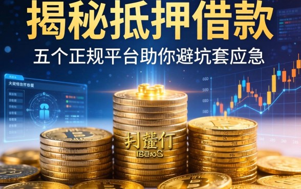 揭秘抵押借款的套路有哪些，五个正规平台助你避坑应急