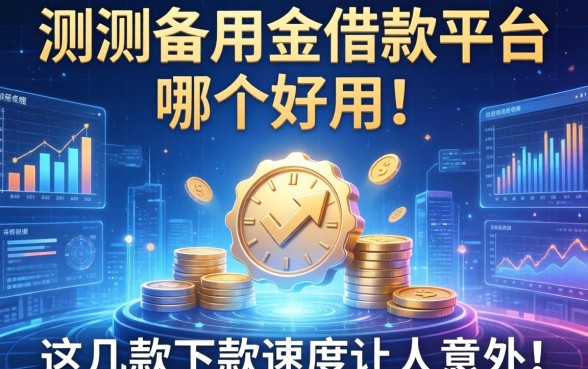实测备用金借款平台哪个好用：这几款下款速度让人意外