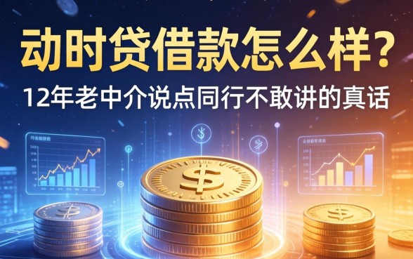 动时贷借款怎么样？12年老中介说点同行不敢讲的真话