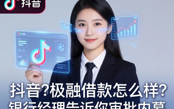 抖音里极融借款怎么样？银行经理告诉你审批内幕