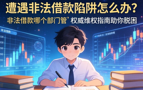 遭遇非法借款陷阱怎么办？非法借款是哪个部门管？权威维权指南助你脱困