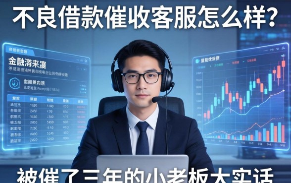 不良借款催收客服怎么样？一个被催了三年的小老板大实话