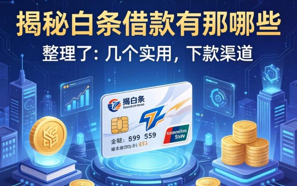 揭秘白条借款有那哪些，整理了几个实用的下款渠道