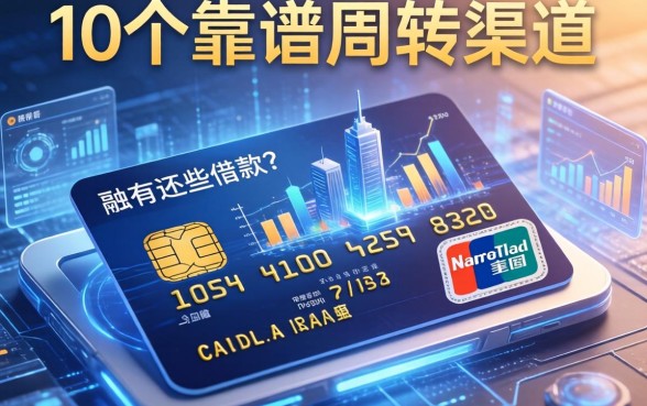 除了信用卡还有哪些借款？整理了10个靠谱周转渠道