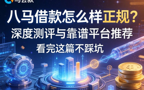 八马借款怎么样正规吗？深度测评与靠谱平台推荐，看完这篇不踩坑