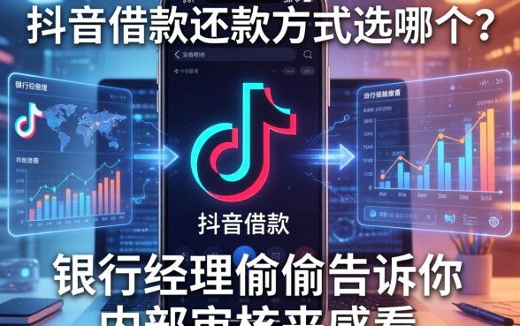 抖音借款还款方式选哪个？银行经理偷偷告诉你内部审核怎么看