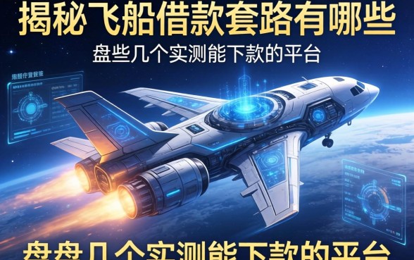 揭秘飞船借款套路有哪些，盘点几个实测能下款的平台