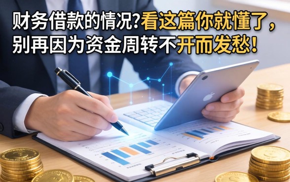 财务中借款的情况有哪些？看完这篇你就懂了，别再因为资金周转不开而发愁！