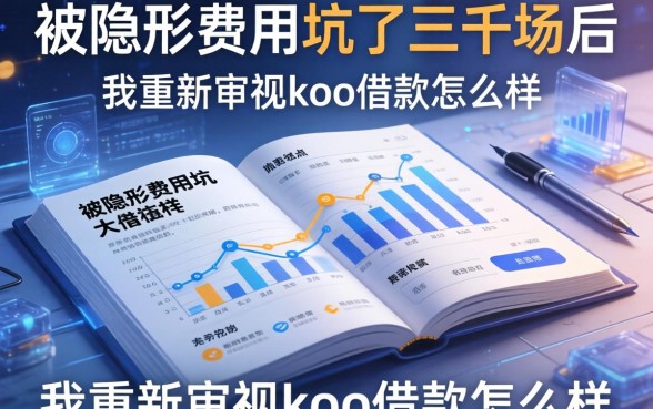 被隐形费用坑了三千块后，我重新审视koo借款怎么样