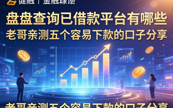 盘点查询已借款平台有哪些，老哥亲测五个容易下款的口子分享