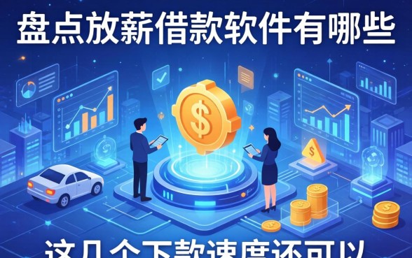 盘点放薪借款软件有哪些平台，这几个下款速度还可以