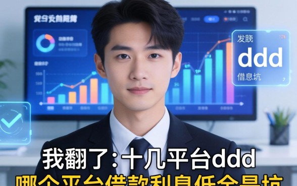 我翻了十几个平台发现ddd在哪个平台借款利息低全是坑