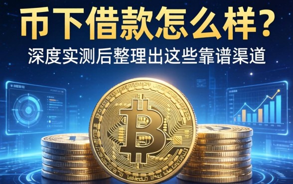 币下借款怎么样？深度实测后整理出这些靠谱渠道