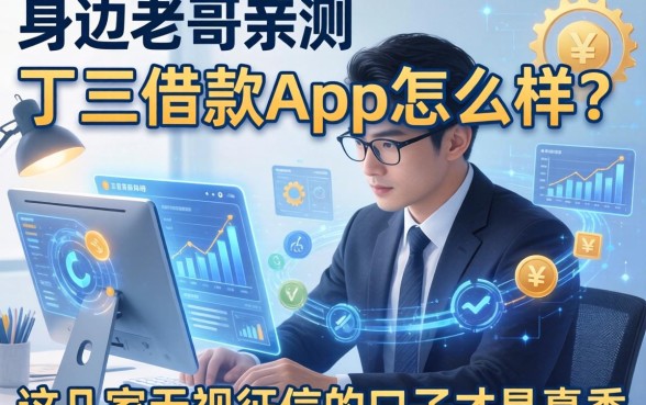身边老哥亲测：丁三借款app怎么样？这几家无视征信的口子才是真香