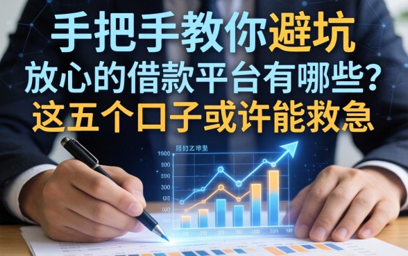 手把手教你避坑：放心的借款平台有哪些？这五个口子或许能救急