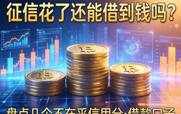 征信花了还能借到钱吗？盘点几个不在乎信用分的借款口子