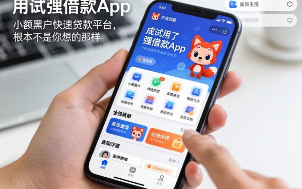 我试用了阿狸借款app，发现手机小额黑户快速贷款平台根本不是你想的那样