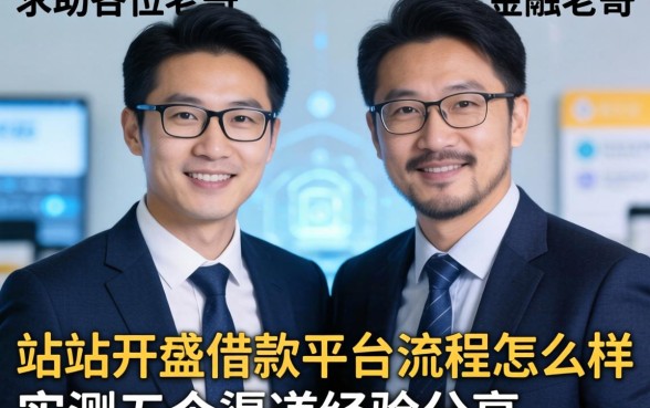求助各位老哥，b站开通借款平台流程怎么样？实测五个渠道经验分享