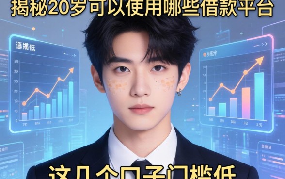 揭秘20岁可以使用哪些借款平台，这几个口子门槛低