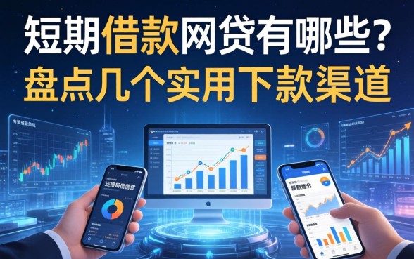 短期借款网贷有哪些？盘点几个实用的下款渠道