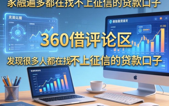 我翻遍了360借条评论区，发现很多人都在找不上征信的贷款口子