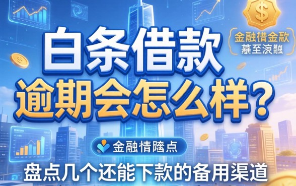 白条借款逾期会怎么样？盘点几个还能下款的备用渠道