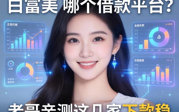 白富美属于哪个借款平台？老哥亲测这几家下款稳