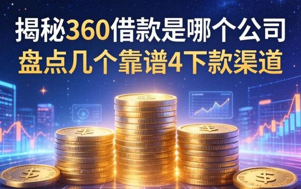 揭秘360借款是哪个公司，盘点几个靠谱的下款渠道