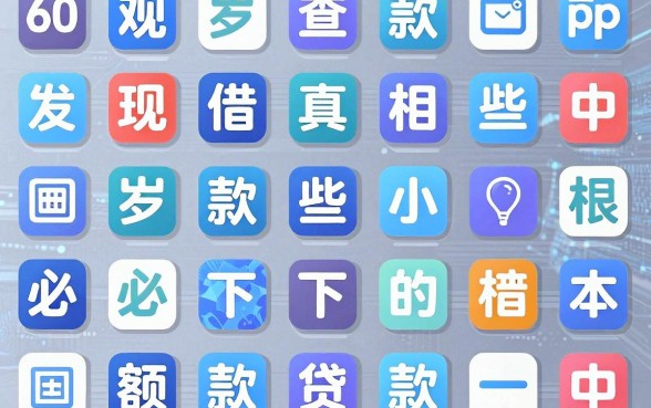 我观察了市面上几十款软件，发现关于60岁以内借款app有哪些的真相，和必下的小额贷款app根本不是一回事