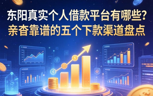 东阳真实个人借款平台有哪些？亲测靠谱的五个下款渠道盘点