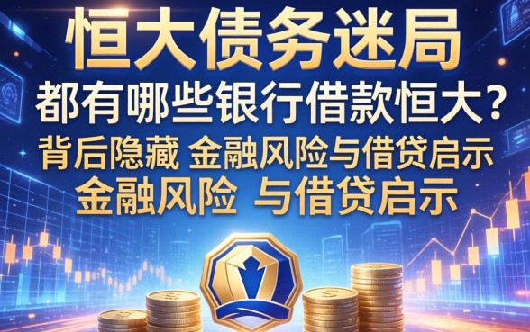 恒大债务迷局：都有哪些银行借款恒大？背后隐藏的金融风险与借贷启示