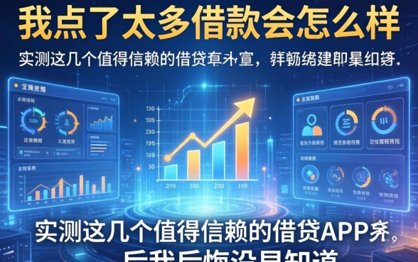 我点了太多借款会怎么样，实测这几个值得信赖的借贷app后我后悔没早知道