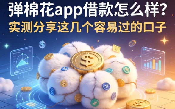 弹棉花app借款怎么样？实测分享这几个容易过的口子