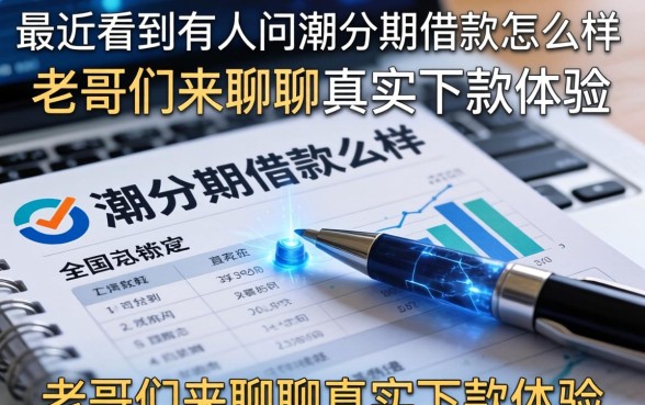 最近看到有人问潮分期借款怎么样，老哥们来聊聊真实下款体验
