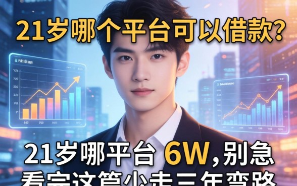 21岁哪个平台可以借款6w？别急，看完这篇少走三年弯路