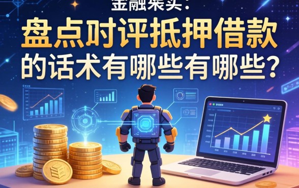 盘点点评抵押借款的话术有哪些，整理出这些实用渠道