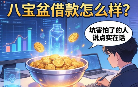 八宝盆借款怎么样？一个被坑怕了的人说点实在话