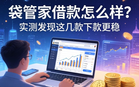袋管家借款怎么样？实测发现这几款下款更稳