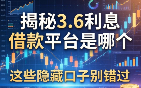 揭秘3.6利息的借款平台是哪个,这些隐藏口子别错过