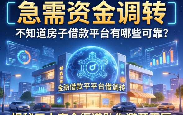 急需资金周转不知道房子借款平台有哪些可靠？揭秘五大安全渠道助你避开雷区